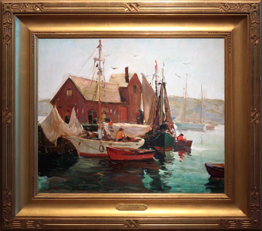 Anthony Thieme Oil Painting Rockport
