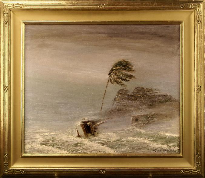 Albert Bean Backus Florida Painting