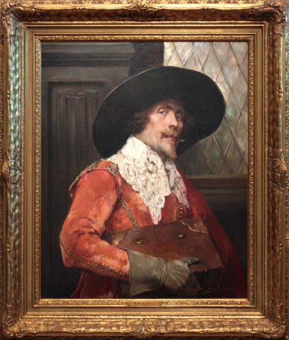 Alex de Andreis Cavalier with a Manuscript 