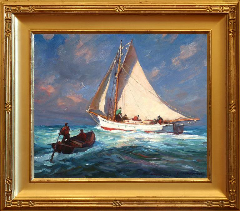 Bahamas Painting by Emile A. Gruppe