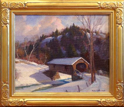 Gruppe Covered Bridge Vermont