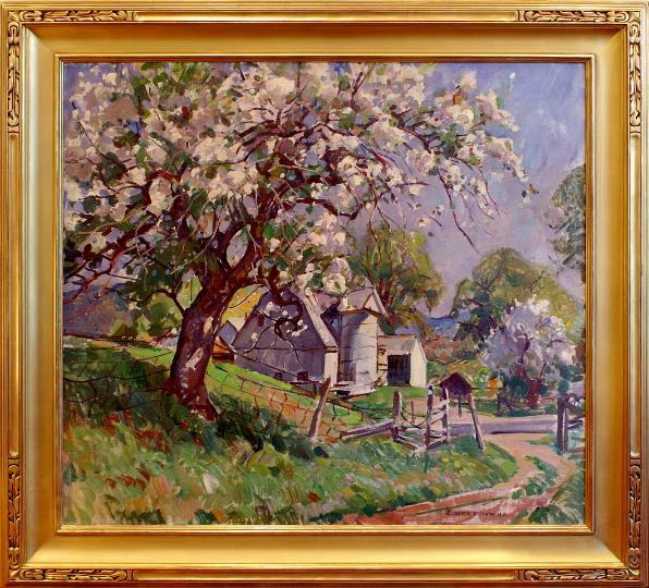 William Lester Stevens Oil on Canvas