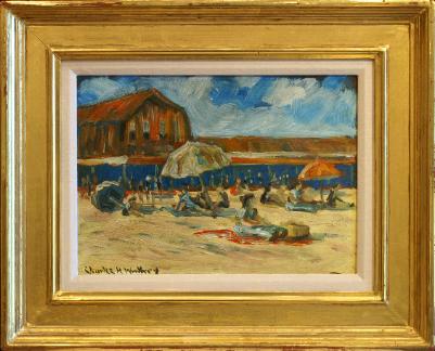 Charles Woodbury Painting